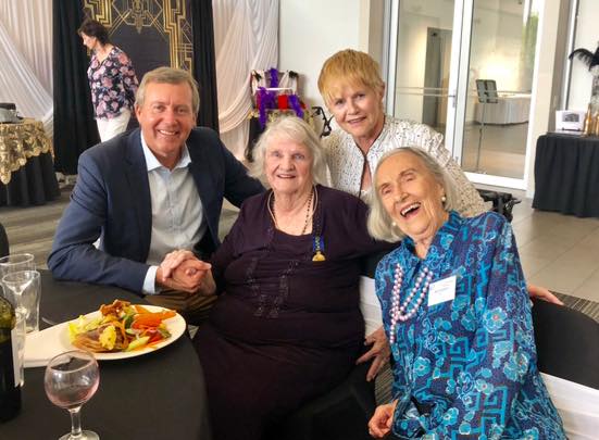 Reece at the City of Rockingham Pioneers lunch event